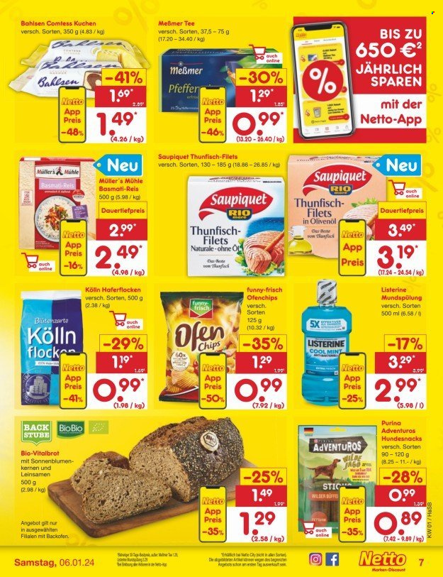 Netto Marken-Discount Prospekte  - 2.01.2024 - 6.01.2024. Seite 7