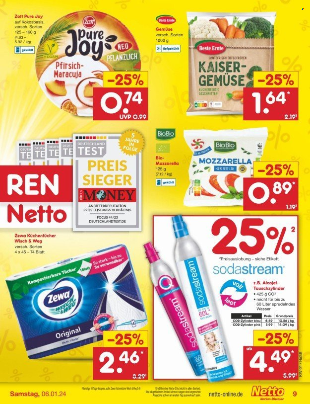 Netto Marken-Discount Prospekte  - 2.01.2024 - 6.01.2024. Seite 9