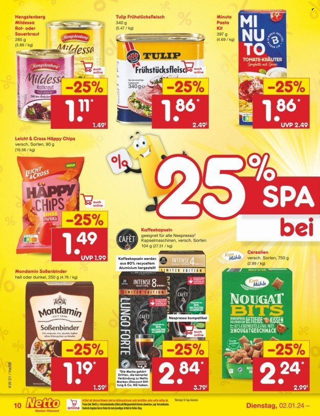 Netto Marken-Discount Prospekte  - 2.01.2024 - 6.01.2024. Seite 10