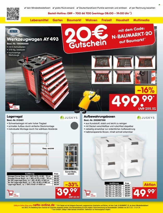 Netto Marken-Discount Prospekte  - 2.01.2024 - 6.01.2024. Seite 53