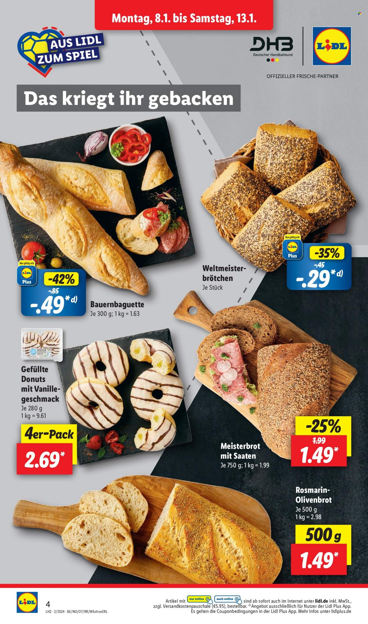 Lidl Prospekte  - 8.01.2024 - 13.01.2024. Seite 4