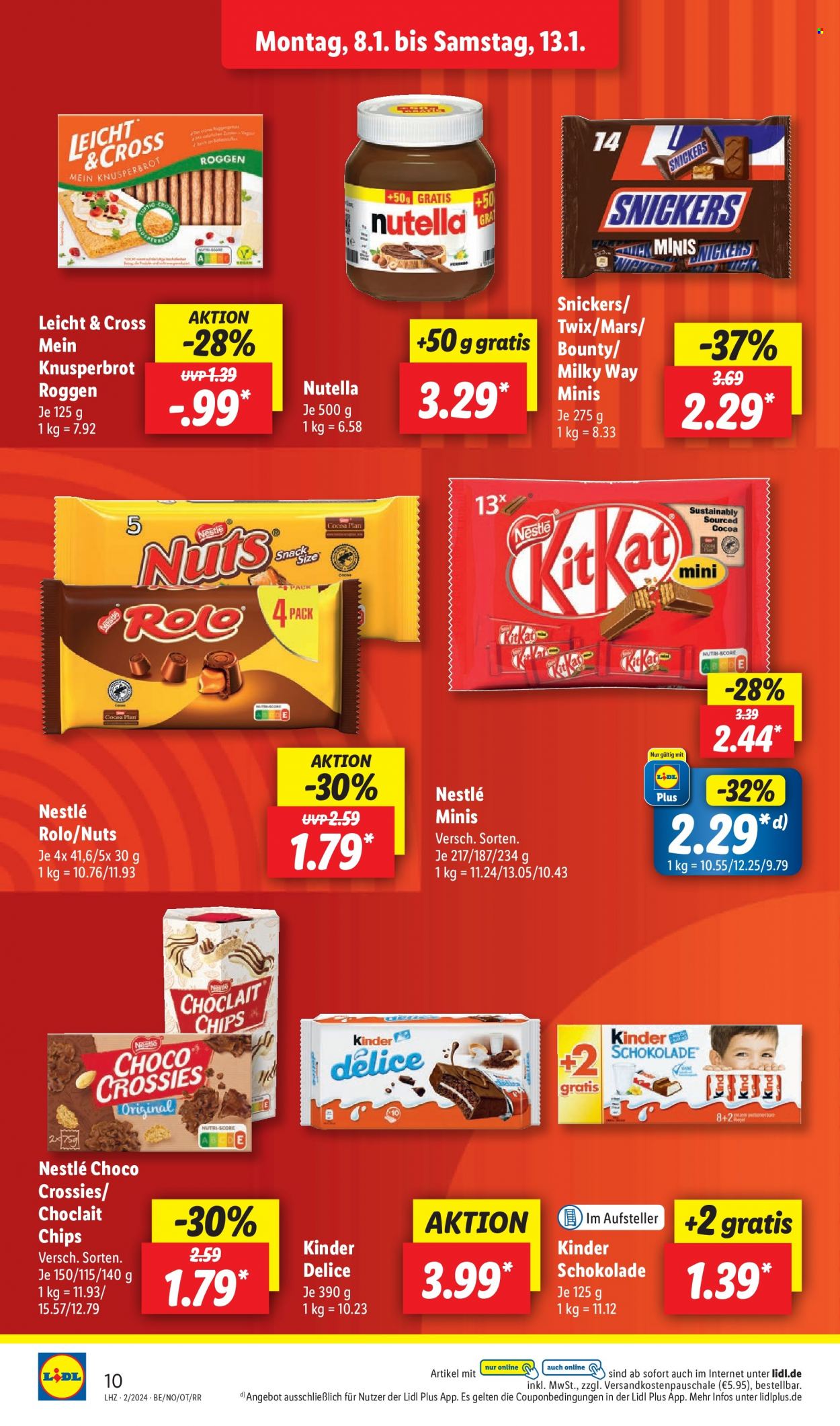 Lidl Prospekte  - 8.01.2024 - 13.01.2024. Seite 12