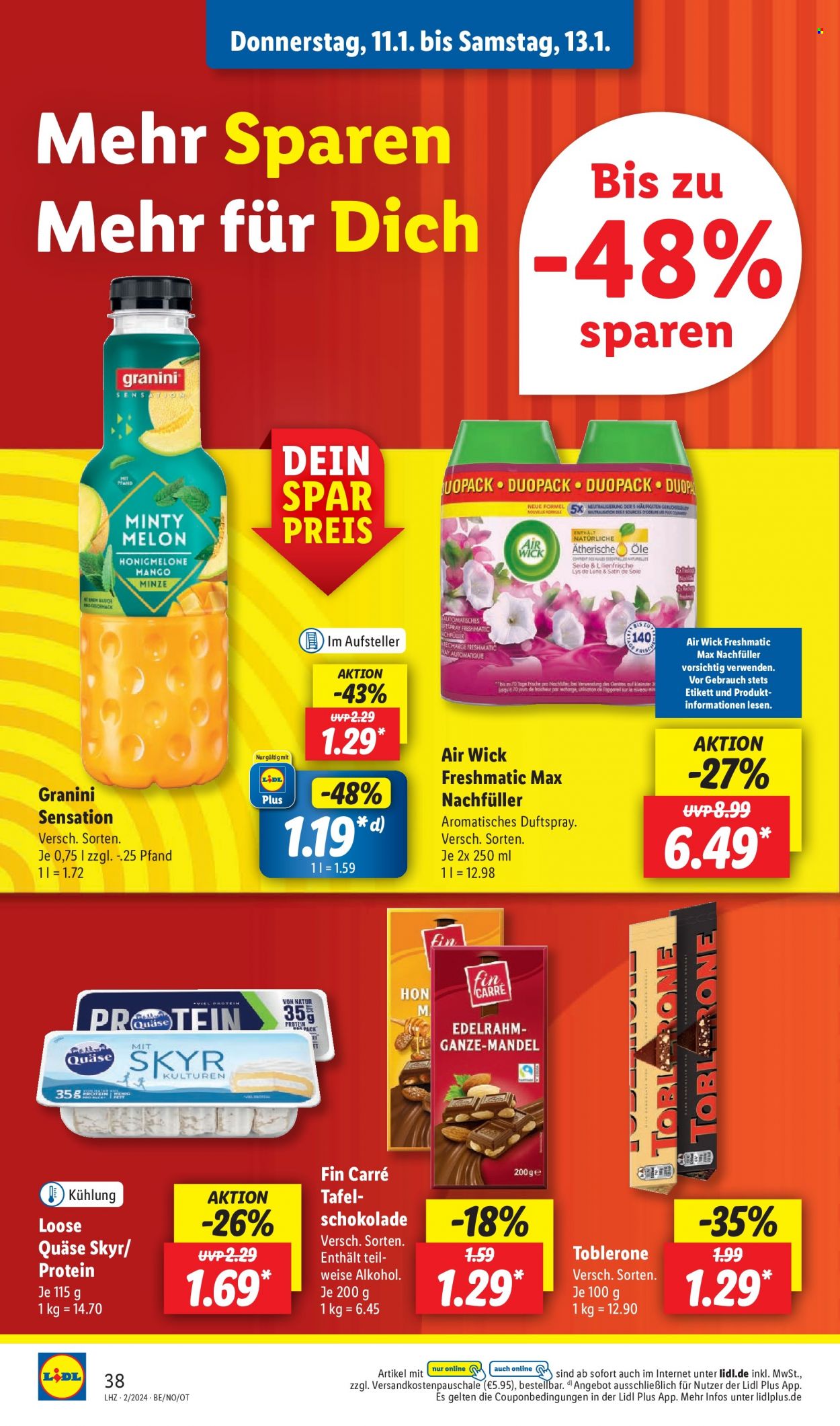 Lidl Prospekte  - 8.01.2024 - 13.01.2024. Seite 52