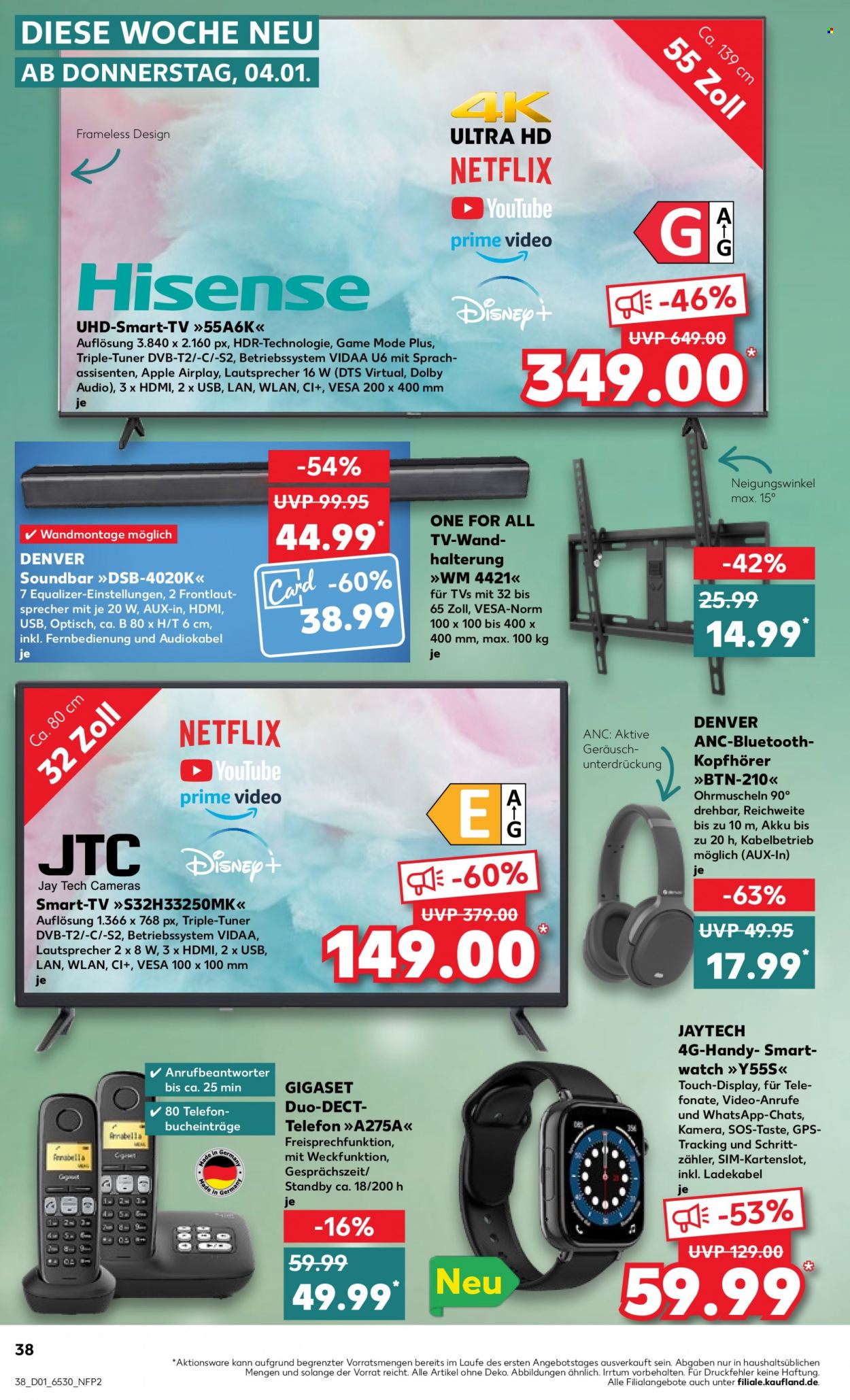 Kaufland Prospekte  - 4.01.2024 - 10.01.2024. Seite 38
