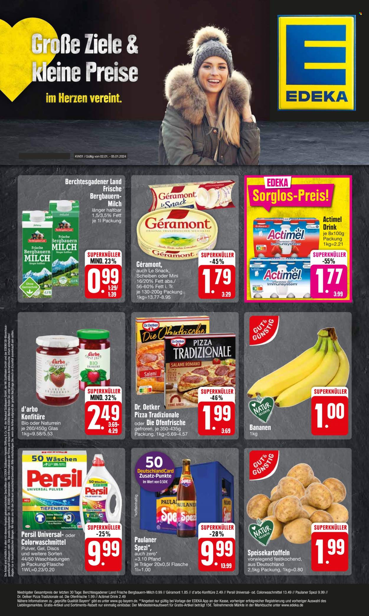 Edeka Prospekte  - 2.01.2024 - 5.01.2024. Seite 1