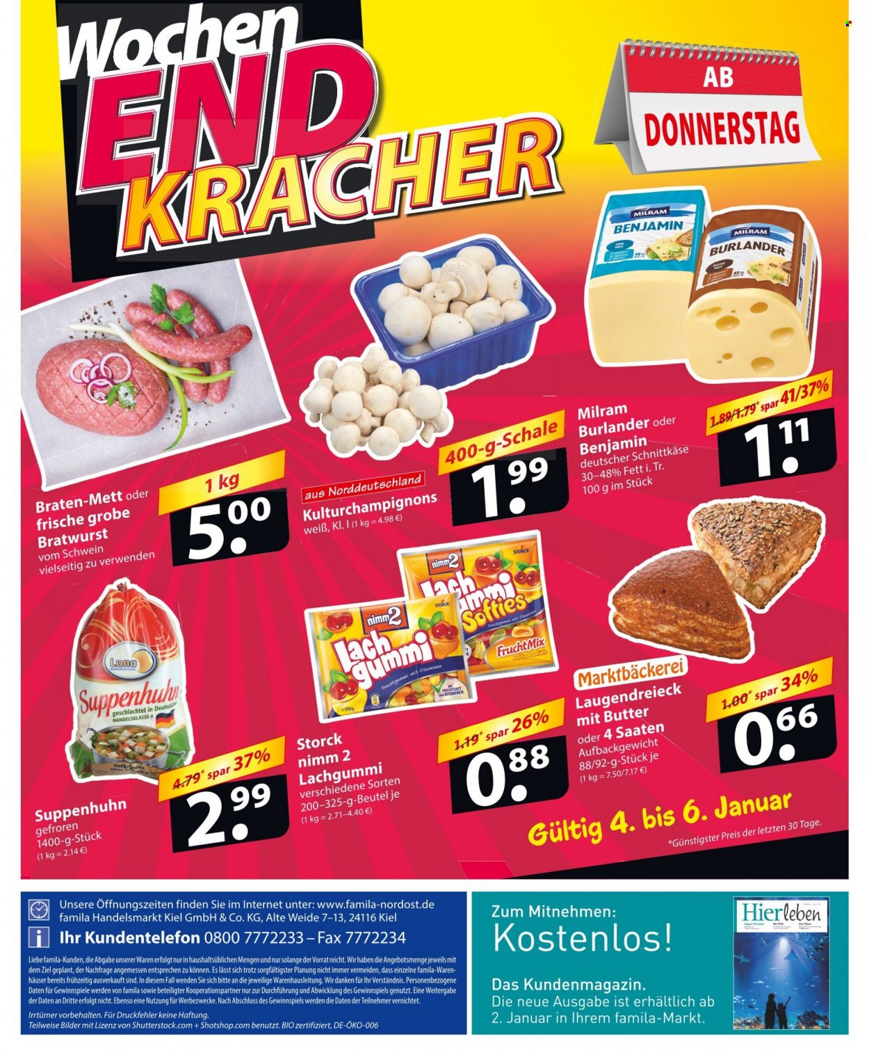 famila Prospekte  - 2.01.2024 - 6.01.2024. Seite 24