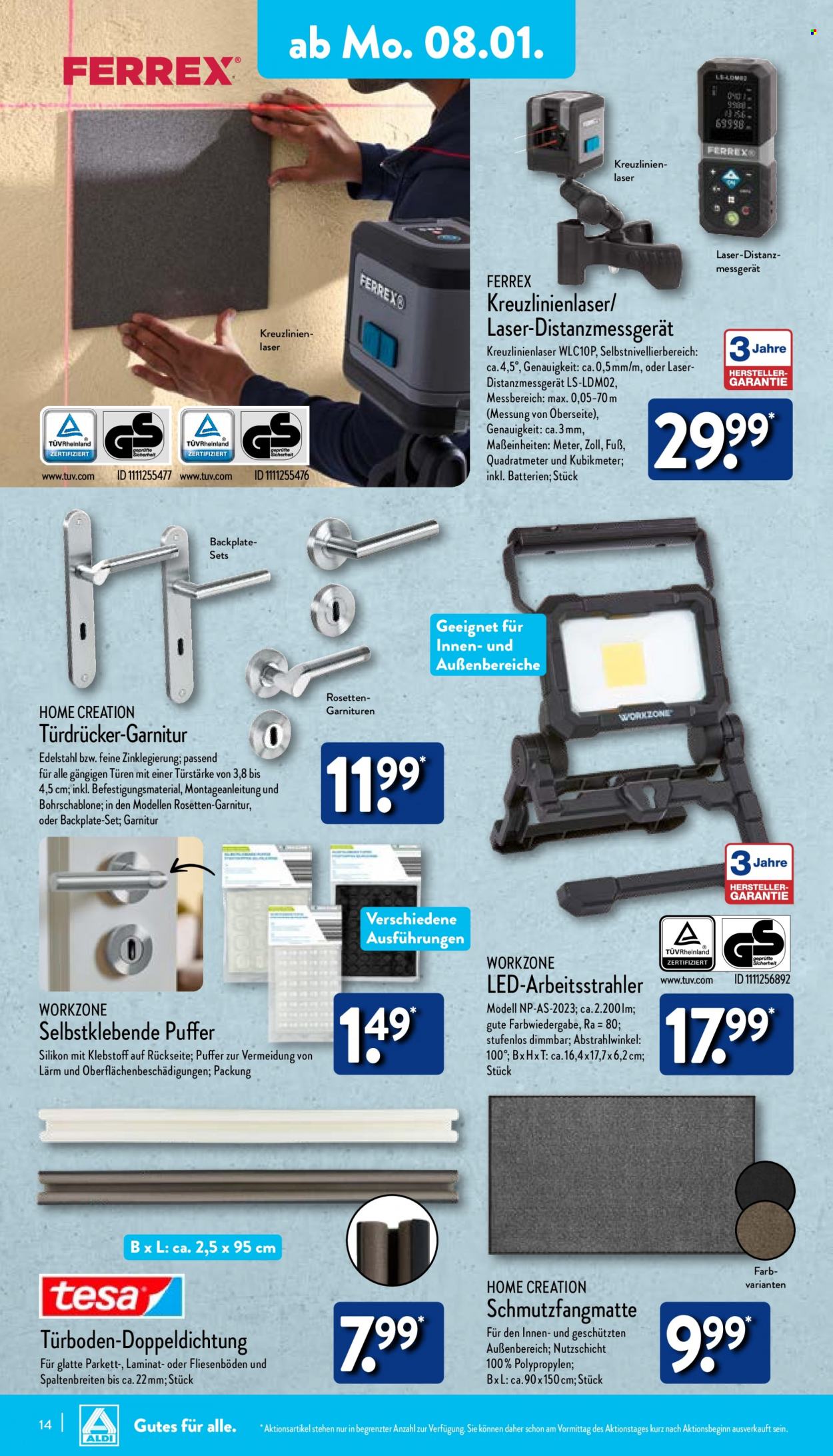 ALDI Nord Prospekte  - 8.01.2024 - 13.01.2024. Seite 14