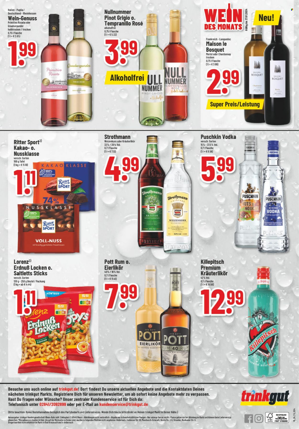trinkgut Prospekte  - 2.01.2024 - 6.01.2024. Seite 6