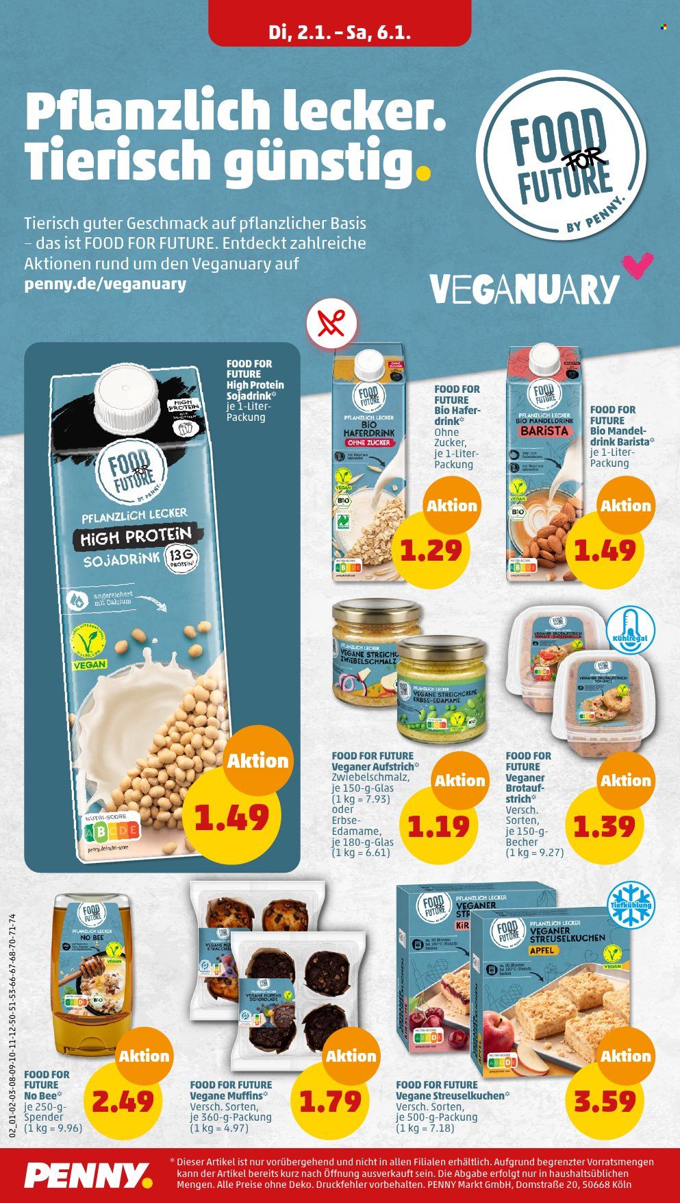 Penny Prospekte  - 2.01.2024 - 6.01.2024. Seite 2