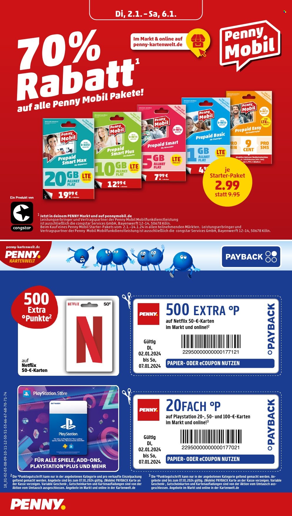 Penny Prospekte  - 2.01.2024 - 6.01.2024. Seite 18