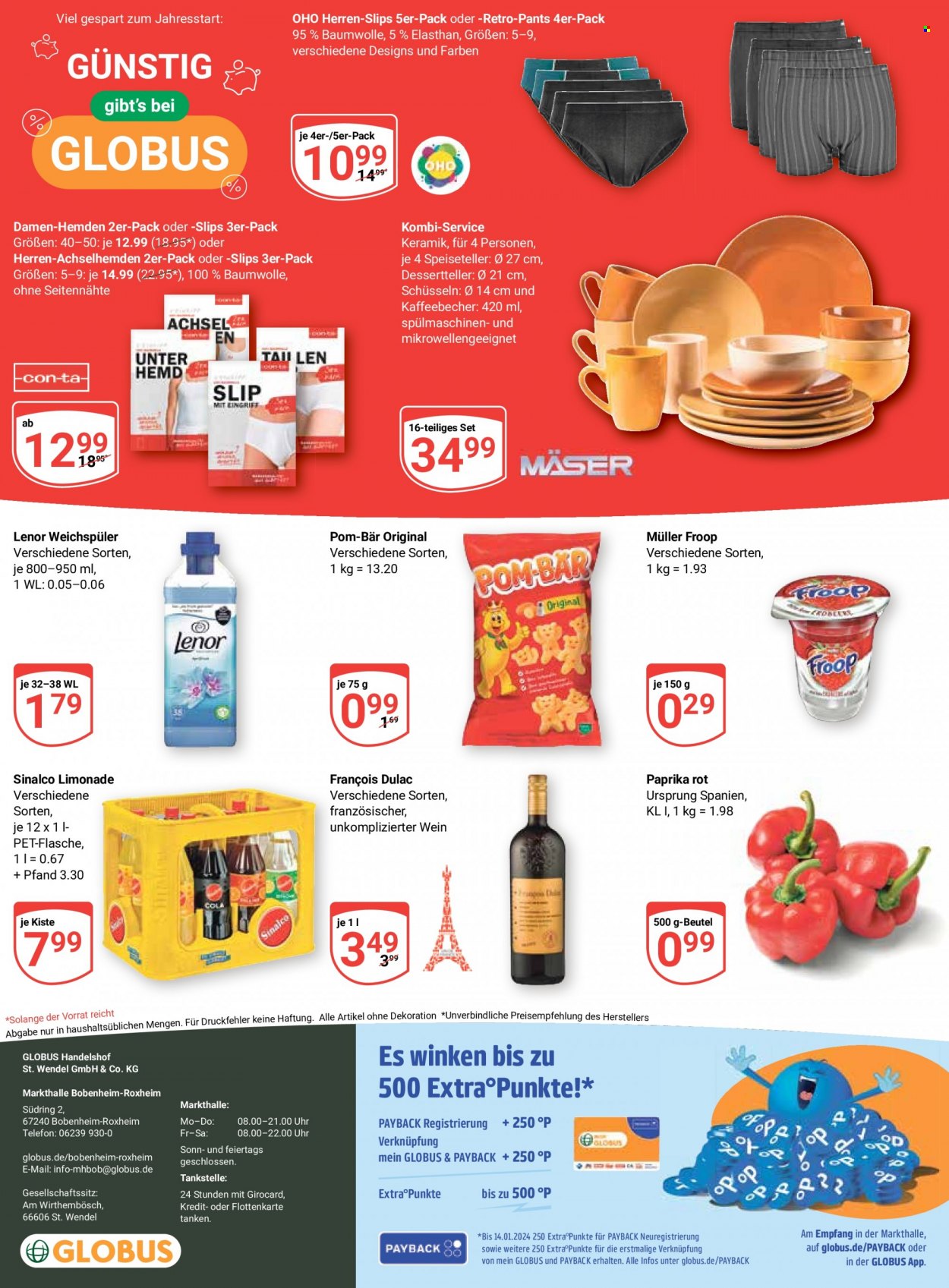 Globus Prospekte  - 2.01.2024 - 6.01.2024. Seite 31