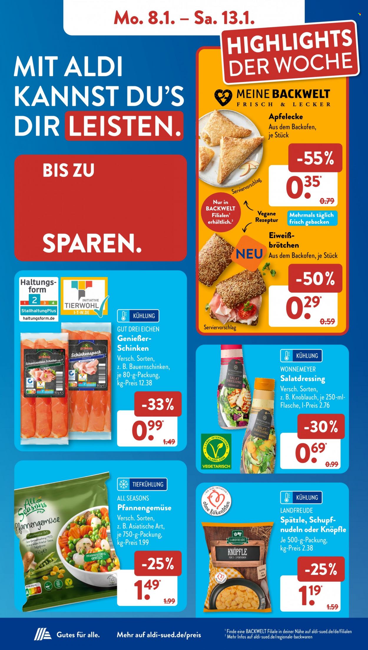 ALDI SÜD Prospekte  - 8.01.2024 - 13.01.2024. Seite 8
