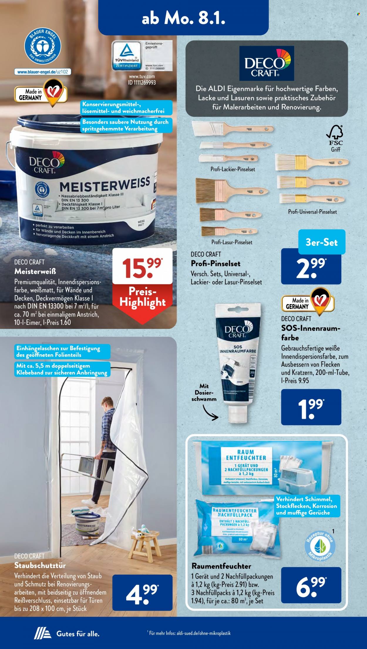 ALDI SÜD Prospekte  - 8.01.2024 - 13.01.2024. Seite 12