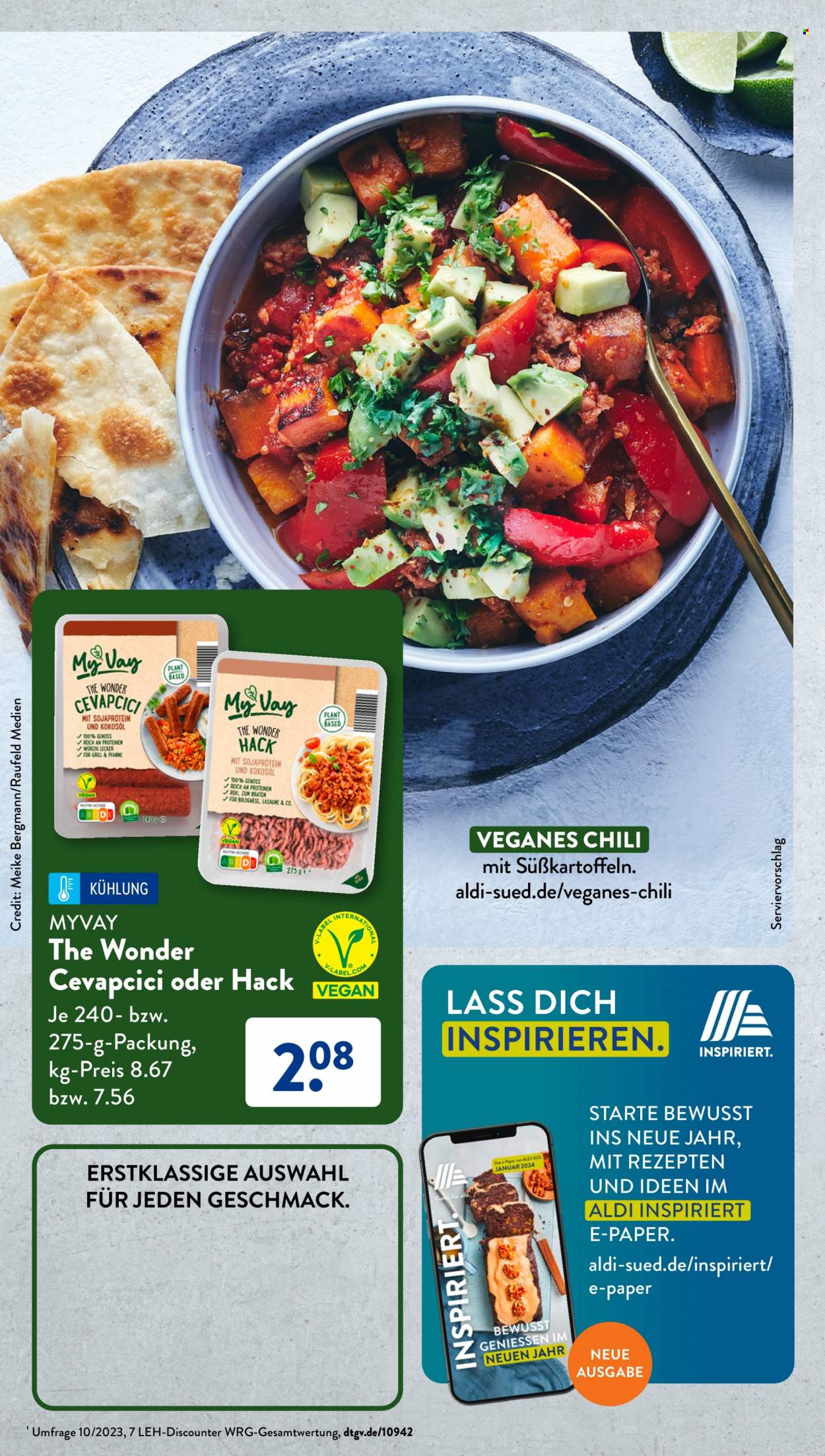 ALDI SÜD Prospekte  - 1.01.2024 - 31.01.2024. Seite 22