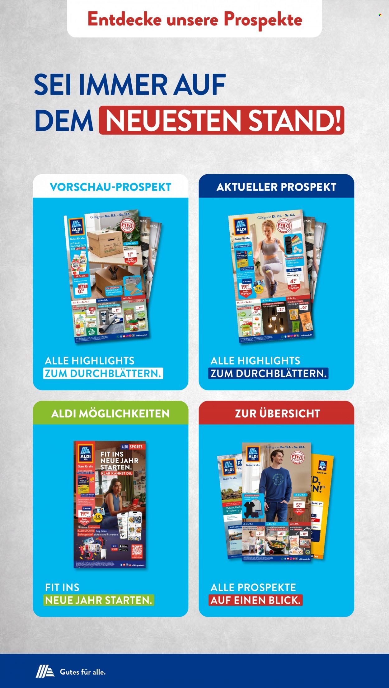 ALDI SÜD Prospekte  - 1.01.2024 - 31.01.2024. Seite 34