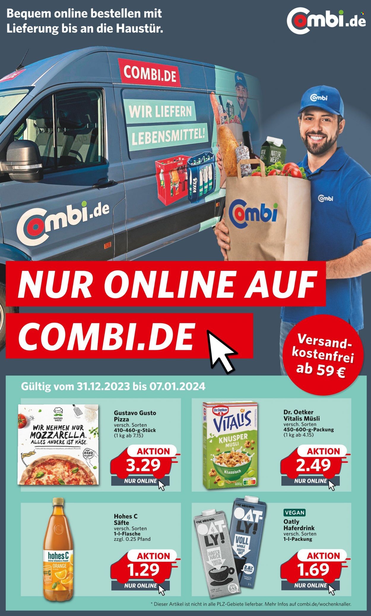 Combi Prospekte  - 31.12.2023 - 7.01.2024. Seite 1