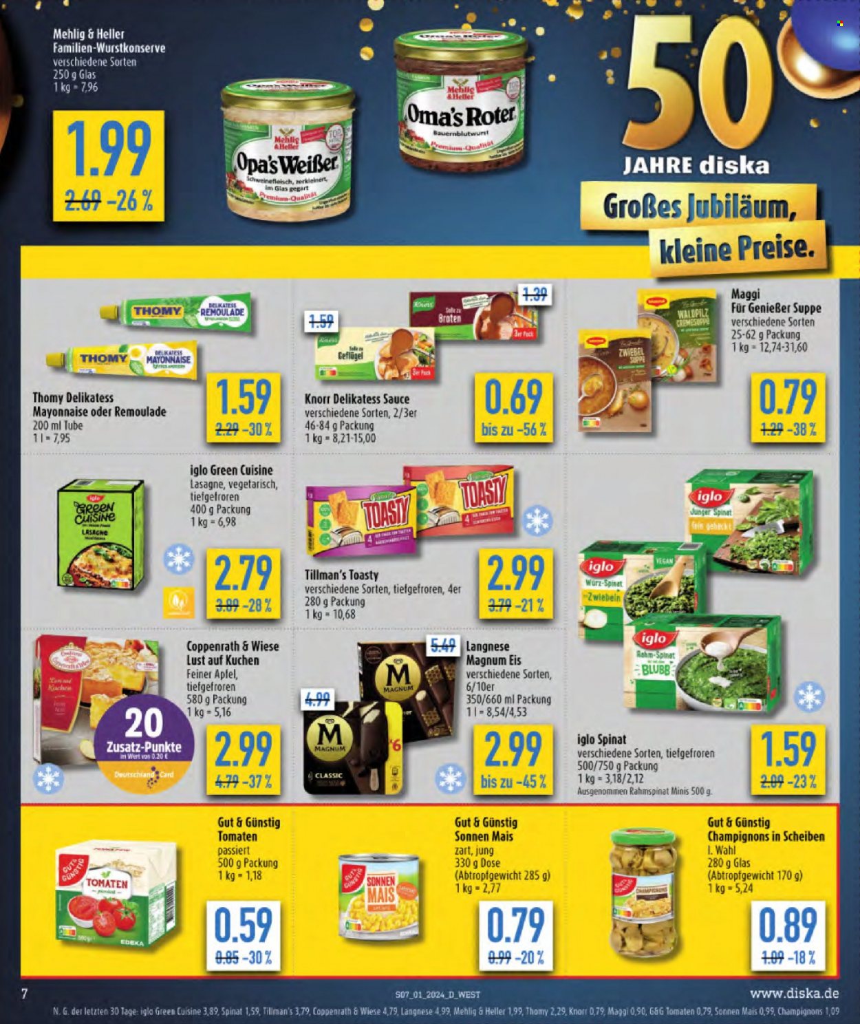 Diska Prospekte  - 2.01.2024 - 6.01.2024. Seite 9