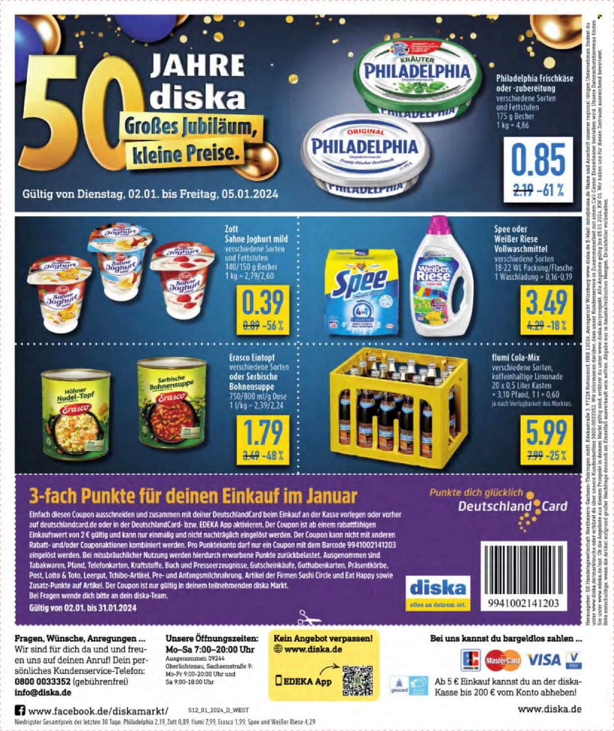 Diska Prospekte  - 2.01.2024 - 6.01.2024. Seite 14