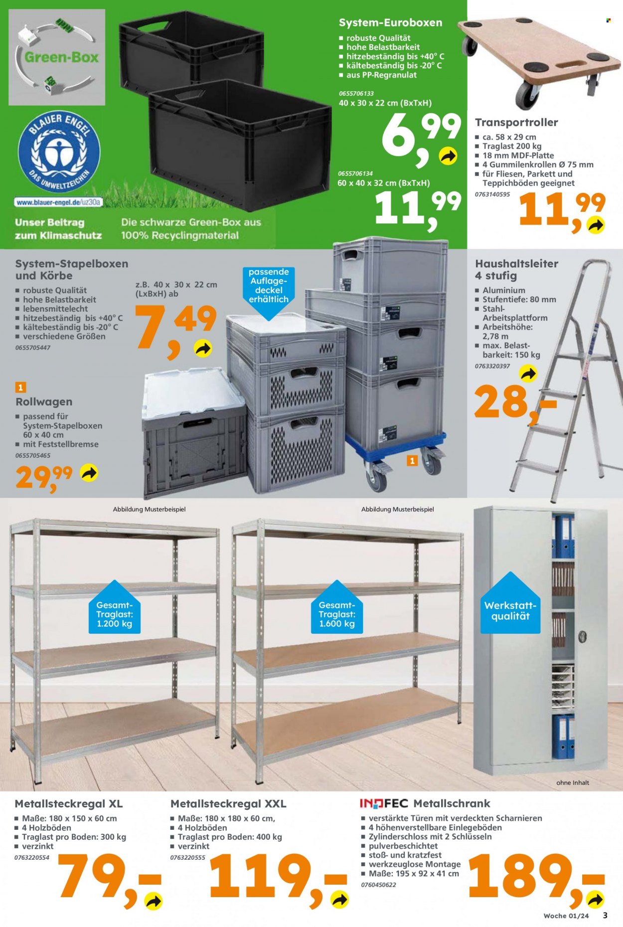 Globus Baumarkt Prospekte  - 2.01.2024 - 6.01.2024. Seite 3