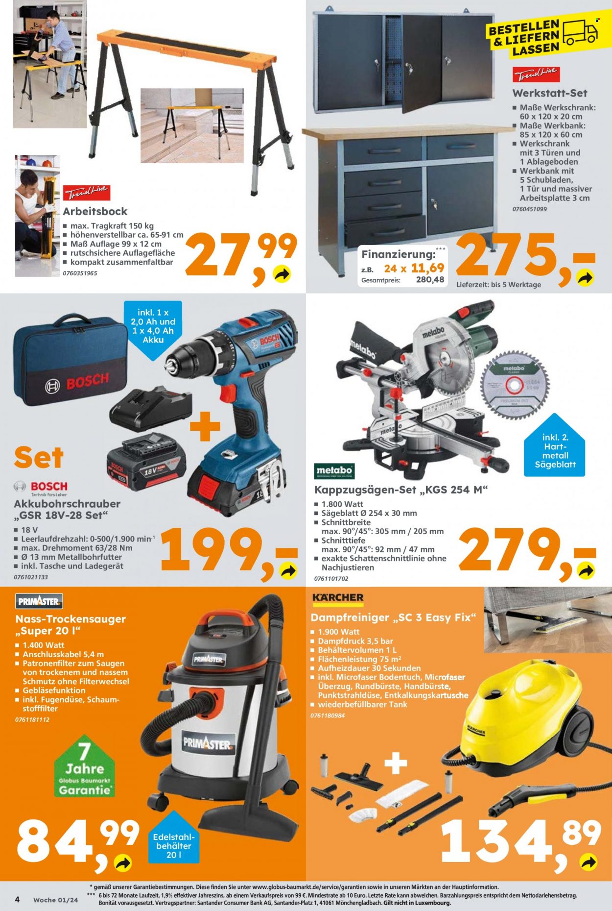 Globus Baumarkt Prospekte  - 2.01.2024 - 6.01.2024. Seite 4
