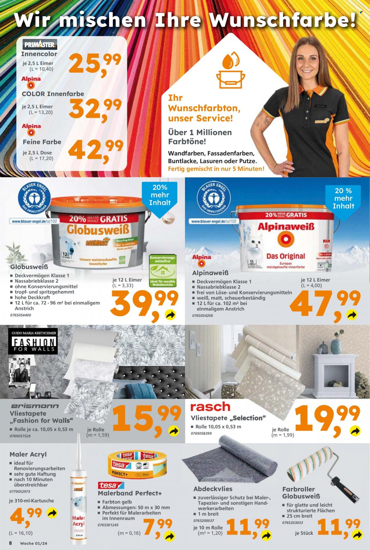 Globus Baumarkt Prospekte  - 2.01.2024 - 6.01.2024. Seite 8