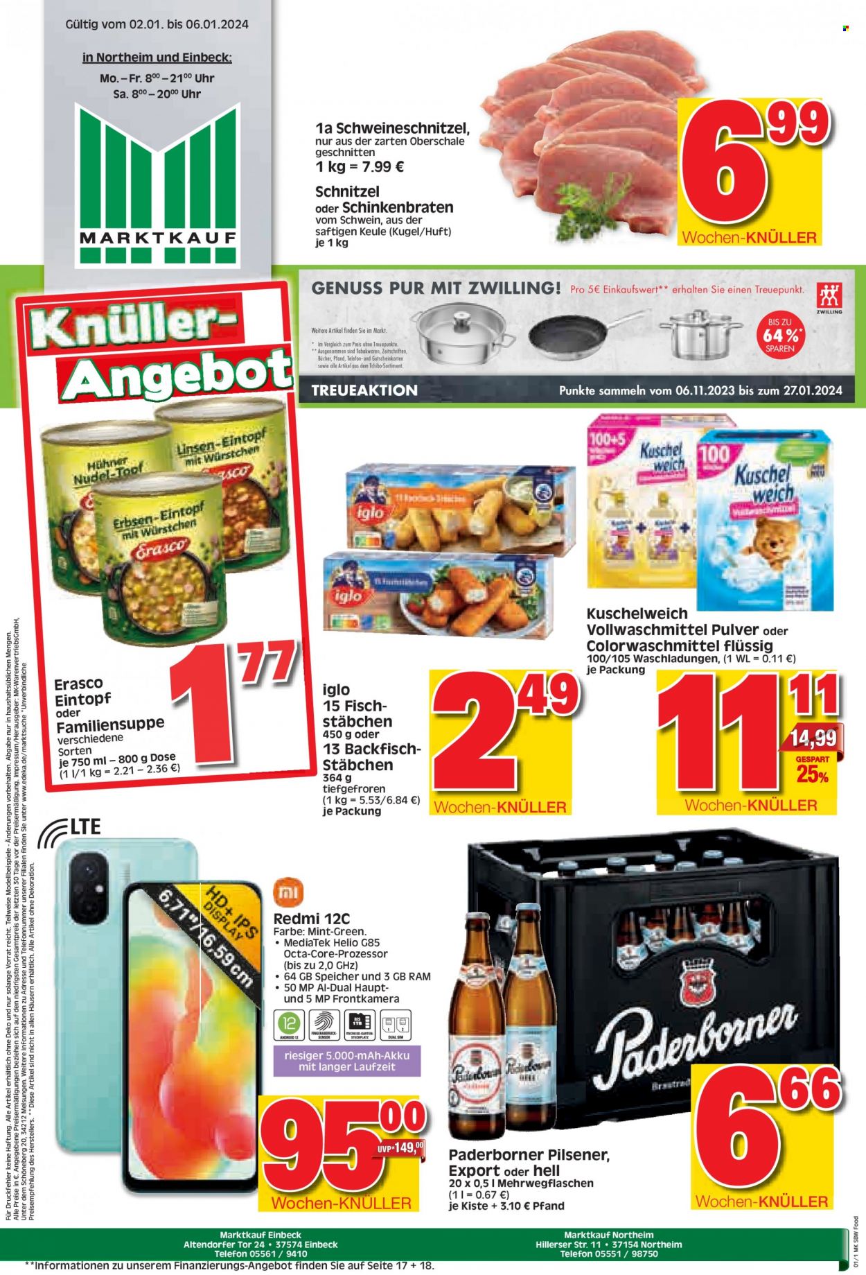 Marktkauf Prospekte  - 2.01.2024 - 6.01.2024. Seite 1