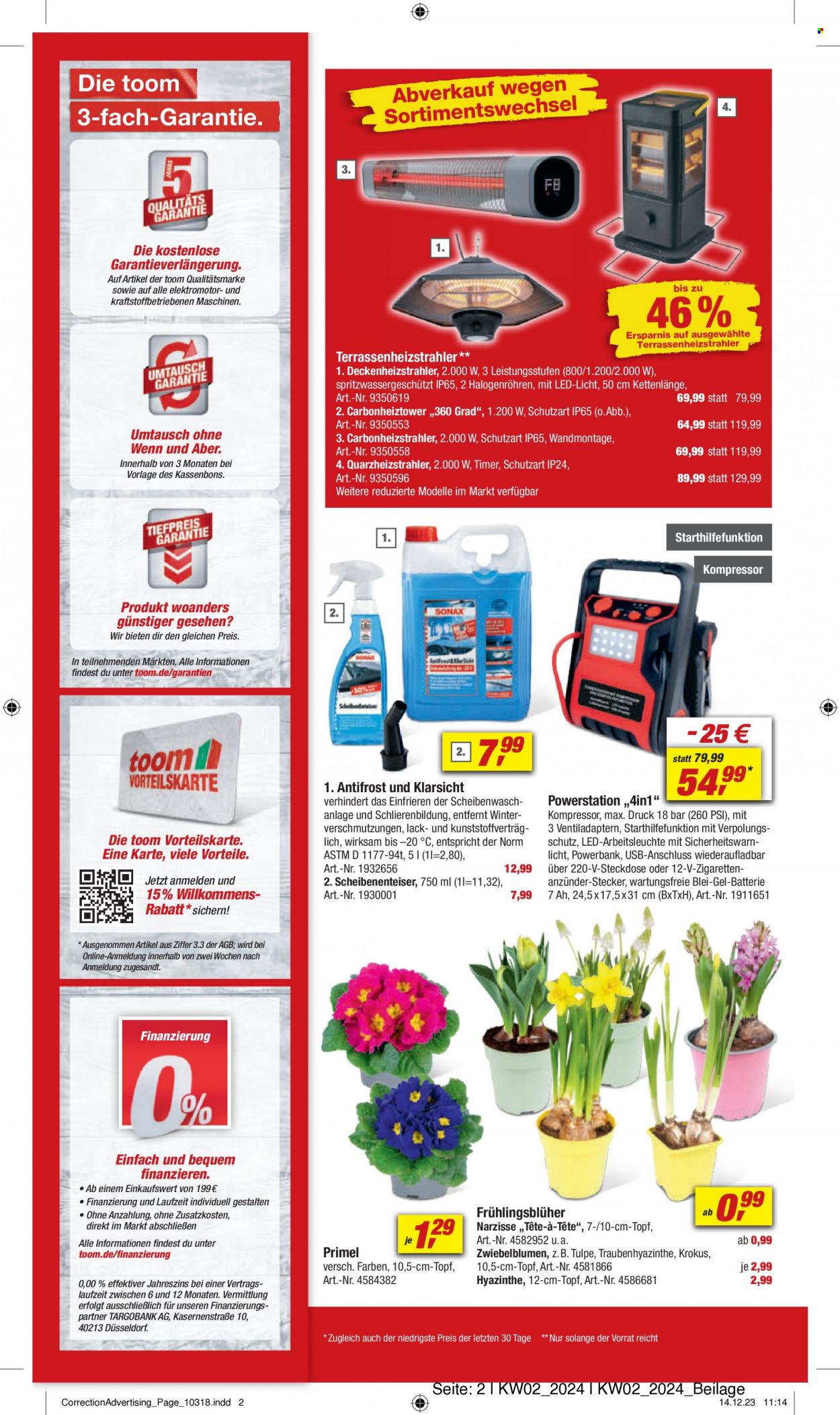 toom Baumarkt Prospekte  - 6.01.2024 - 12.01.2024. Seite 2