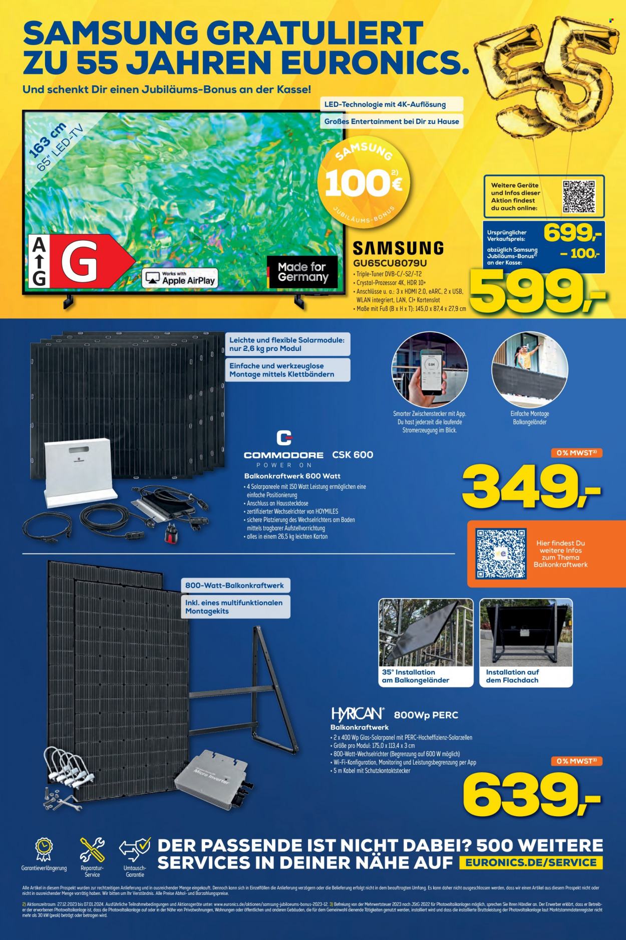 Euronics Prospekte  - 1.01.2024 - 8.01.2024. Seite 5