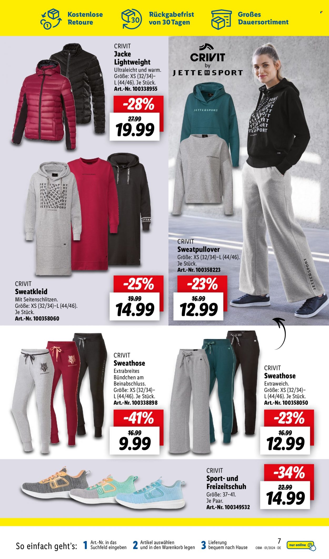 Lidl Prospekte  - 1.01.2024 - 31.01.2024. Seite 7