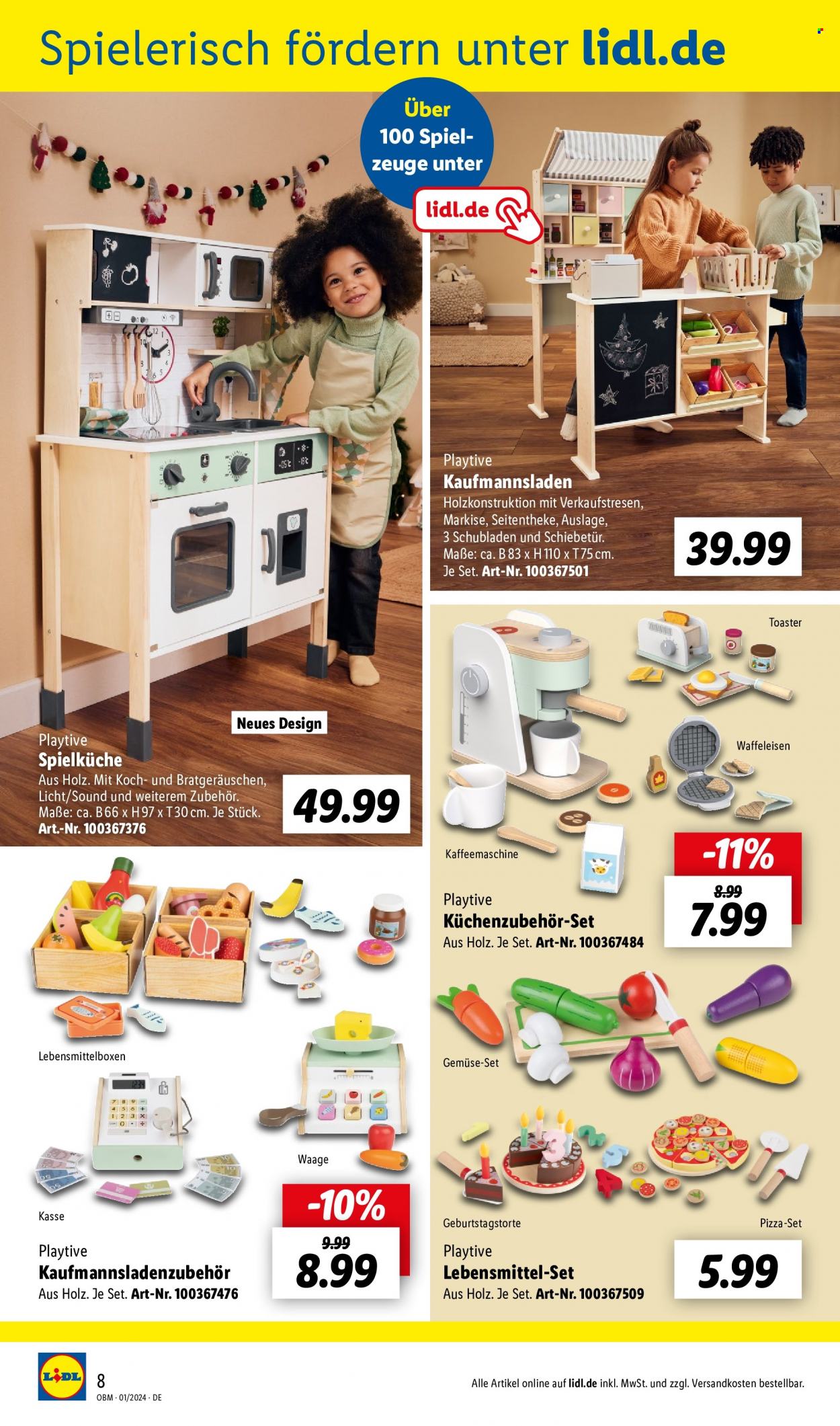 Lidl Prospekte  - 1.01.2024 - 31.01.2024. Seite 8