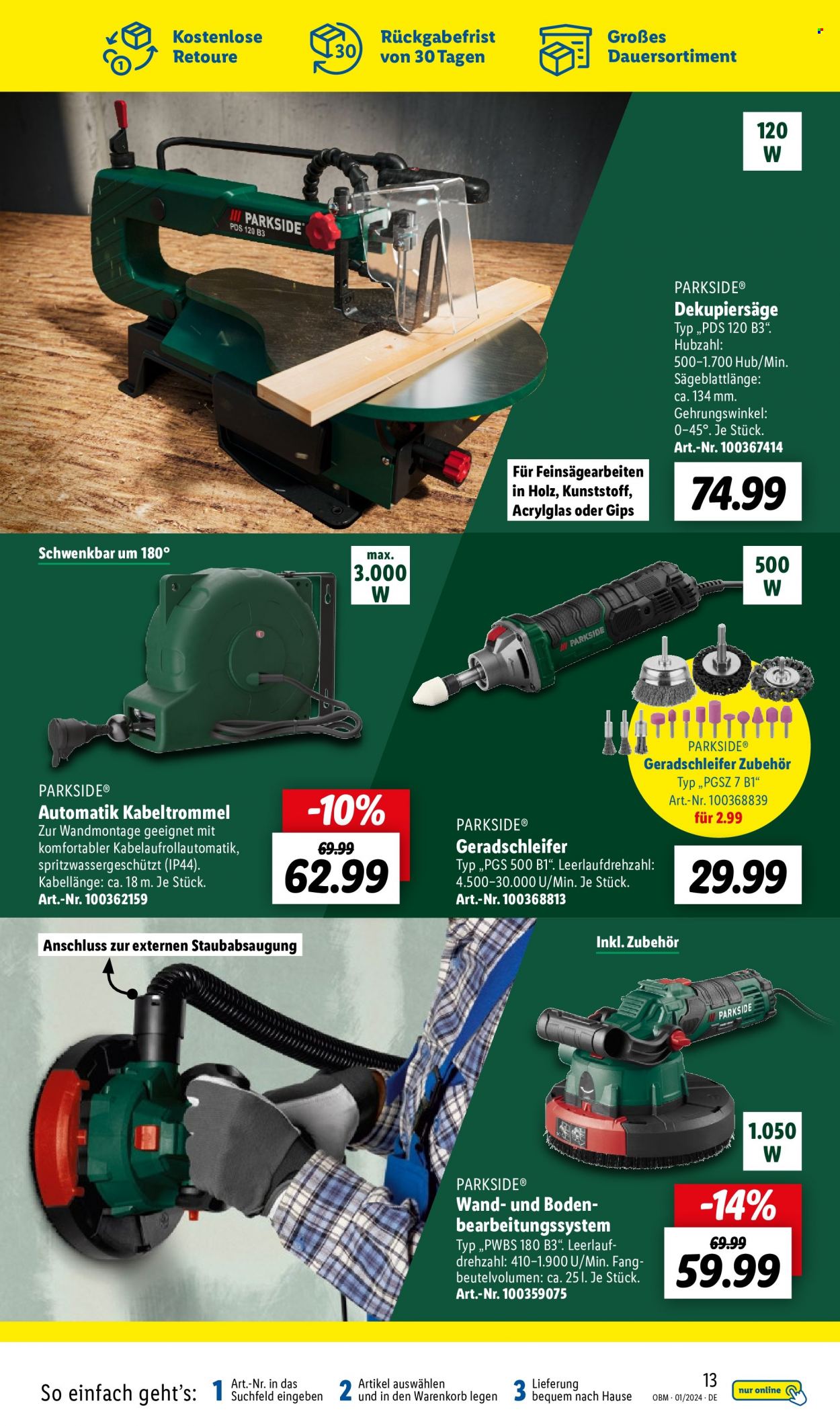 Lidl Prospekte  - 1.01.2024 - 31.01.2024. Seite 15
