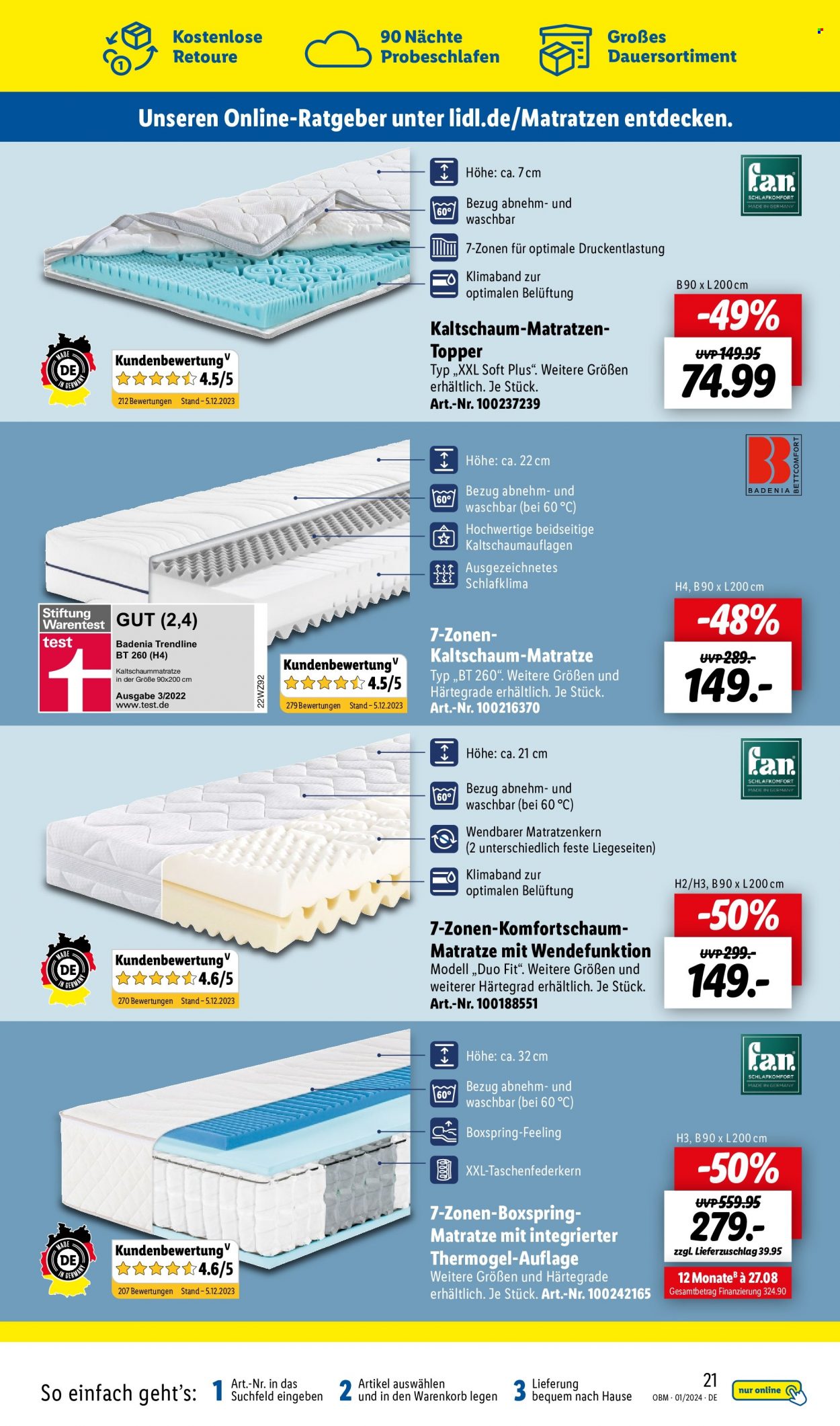 Lidl Prospekte  - 1.01.2024 - 31.01.2024. Seite 23