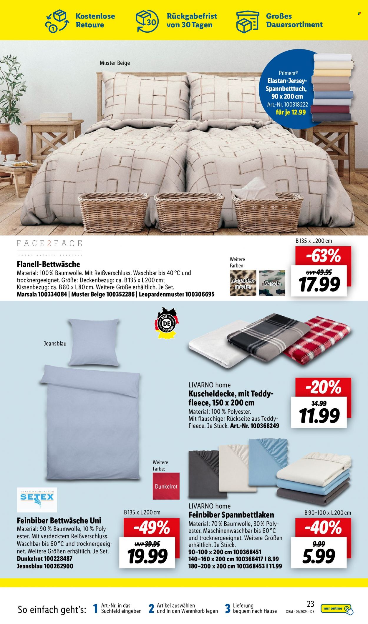 Lidl Prospekte  - 1.01.2024 - 31.01.2024. Seite 25