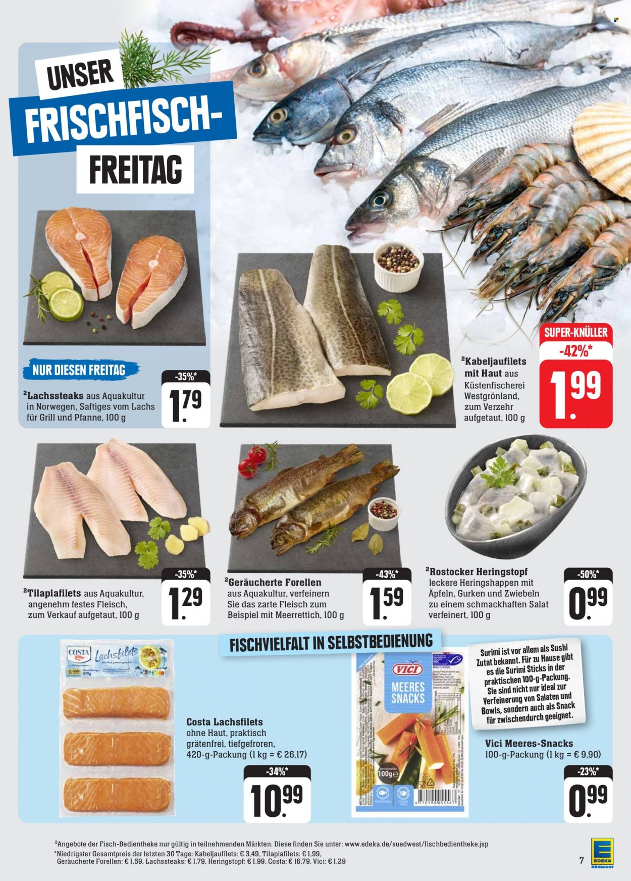 Edeka Prospekte  - 2.01.2024 - 6.01.2024. Seite 7
