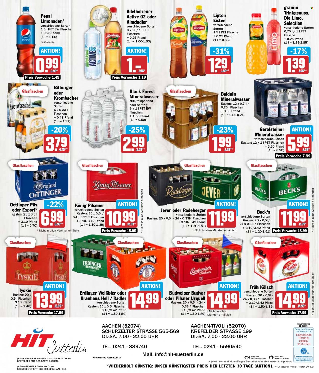 Hit Prospekte  - 2.01.2024 - 6.01.2024. Seite 16