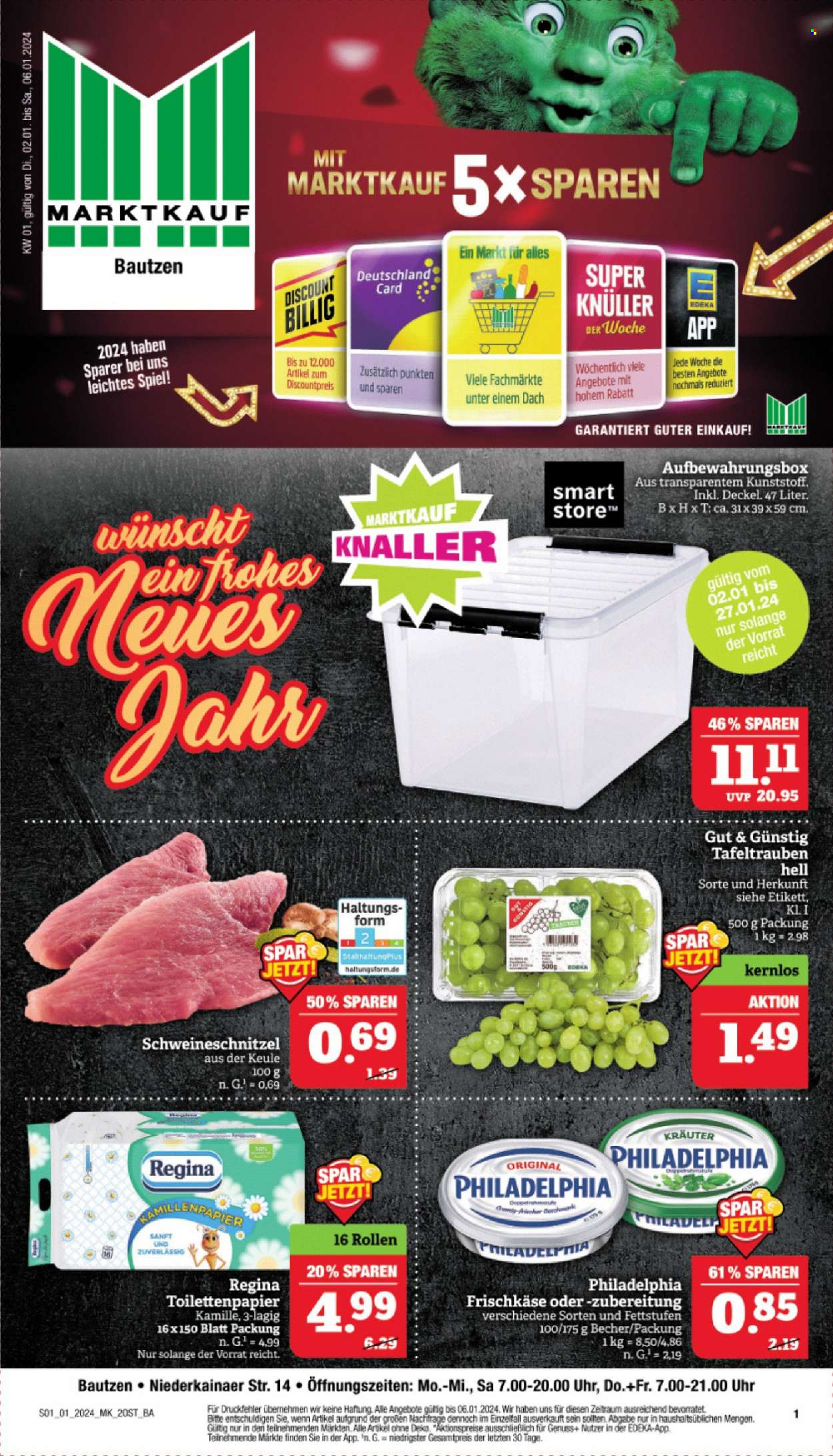Marktkauf Prospekte  - 2.01.2024 - 6.01.2024. Seite 1