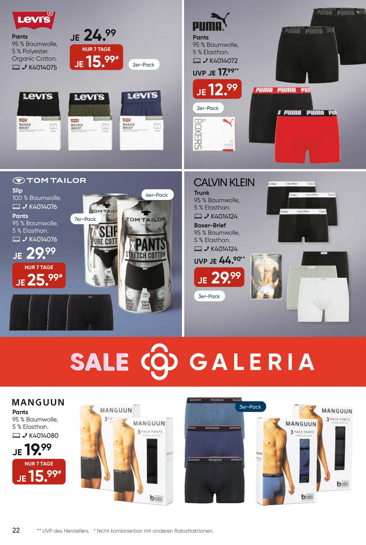 GALERIA Karstadt Kaufhof Prospekte  - 3.01.2024 - 9.01.2024. Seite 22