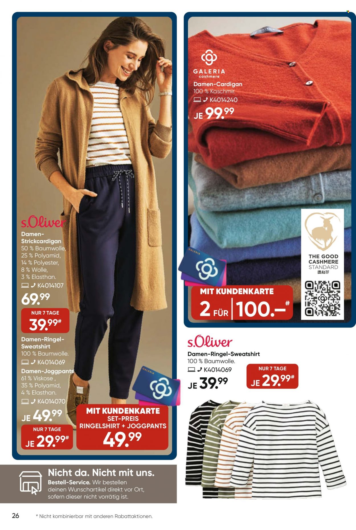 GALERIA Karstadt Kaufhof Prospekte  - 3.01.2024 - 9.01.2024. Seite 26