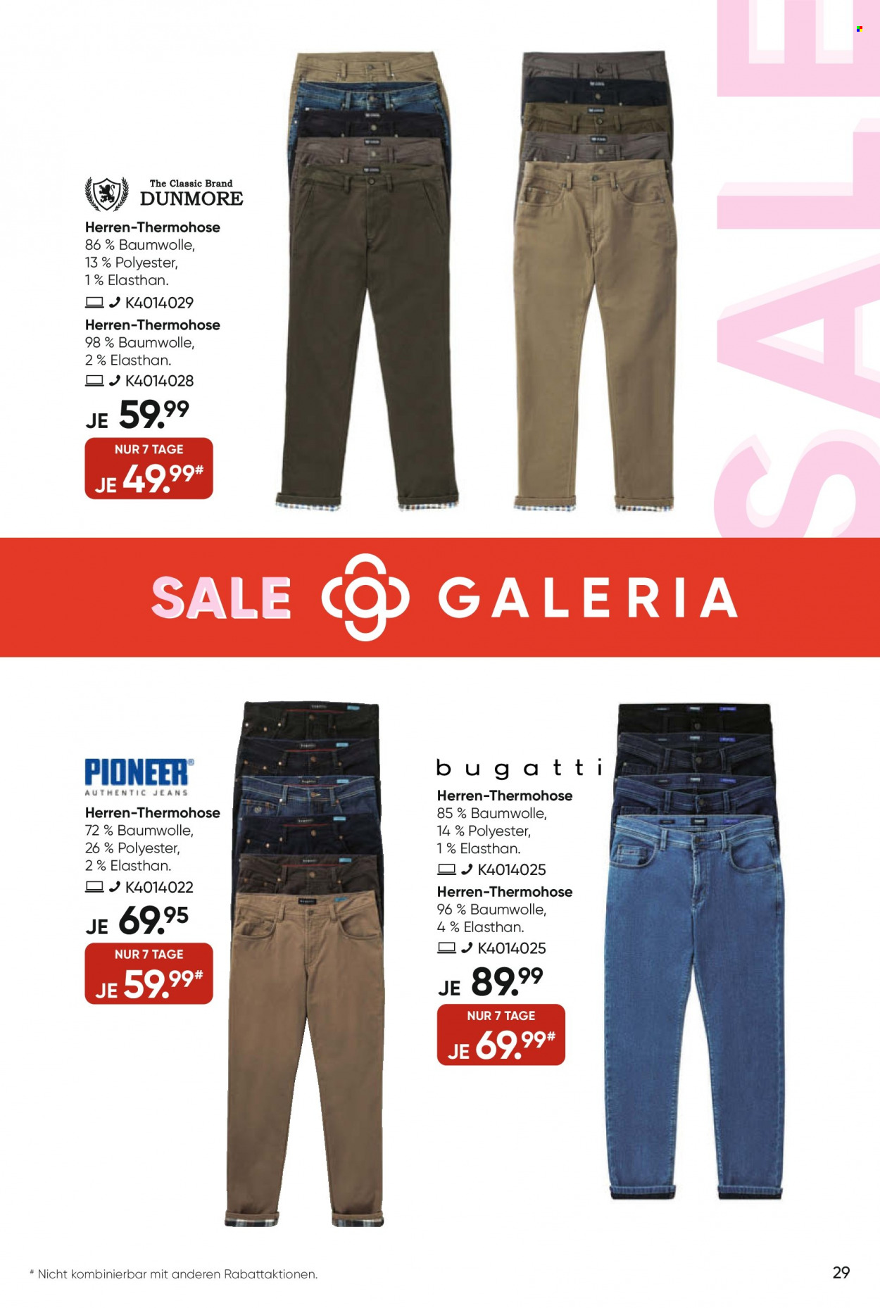 GALERIA Karstadt Kaufhof Prospekte  - 3.01.2024 - 9.01.2024. Seite 29