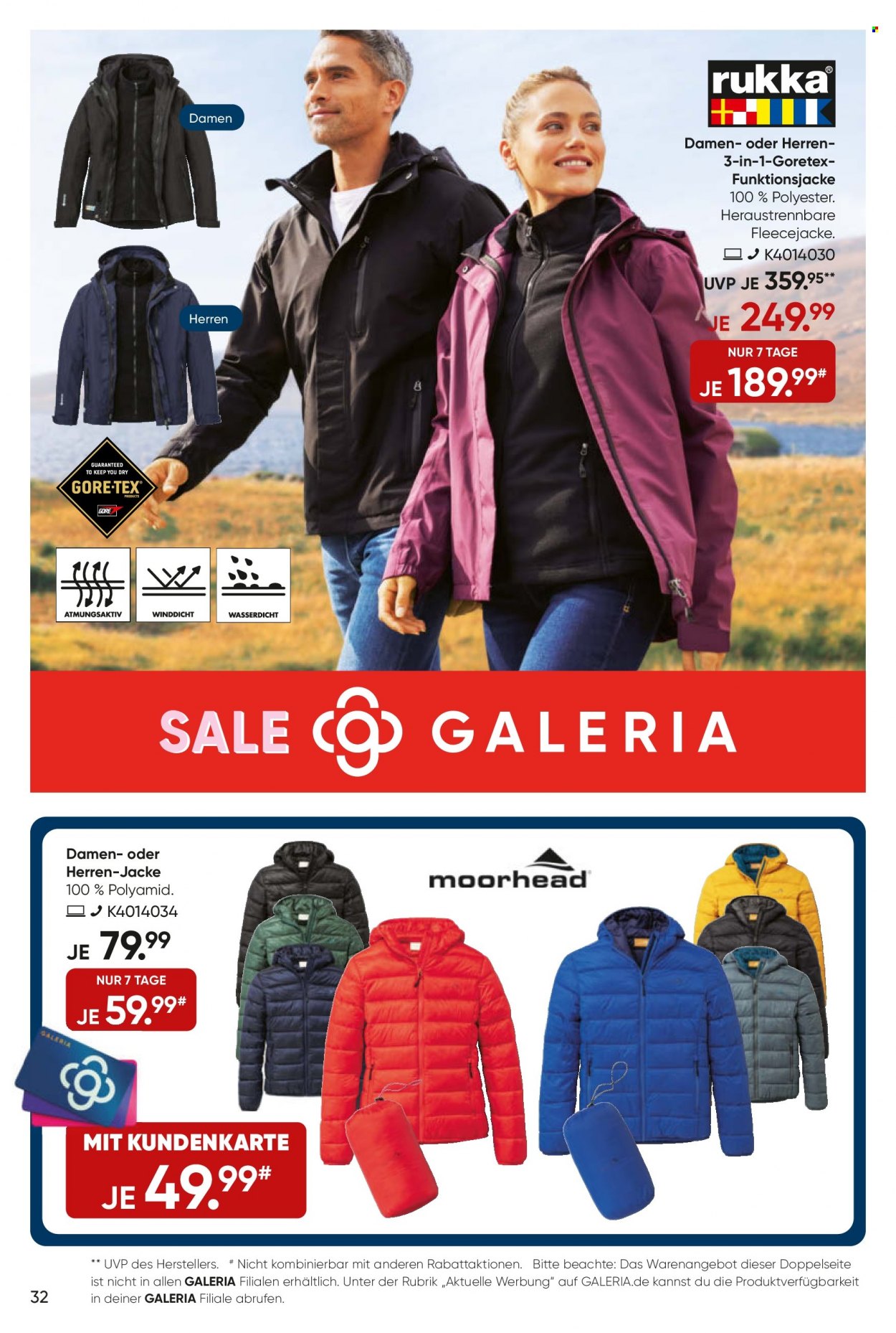 GALERIA Karstadt Kaufhof Prospekte  - 3.01.2024 - 9.01.2024. Seite 32