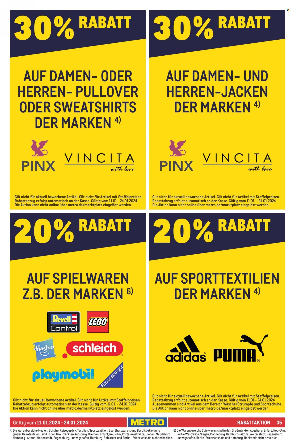 Metro Prospekte  - 11.01.2024 - 24.01.2024. Seite 35
