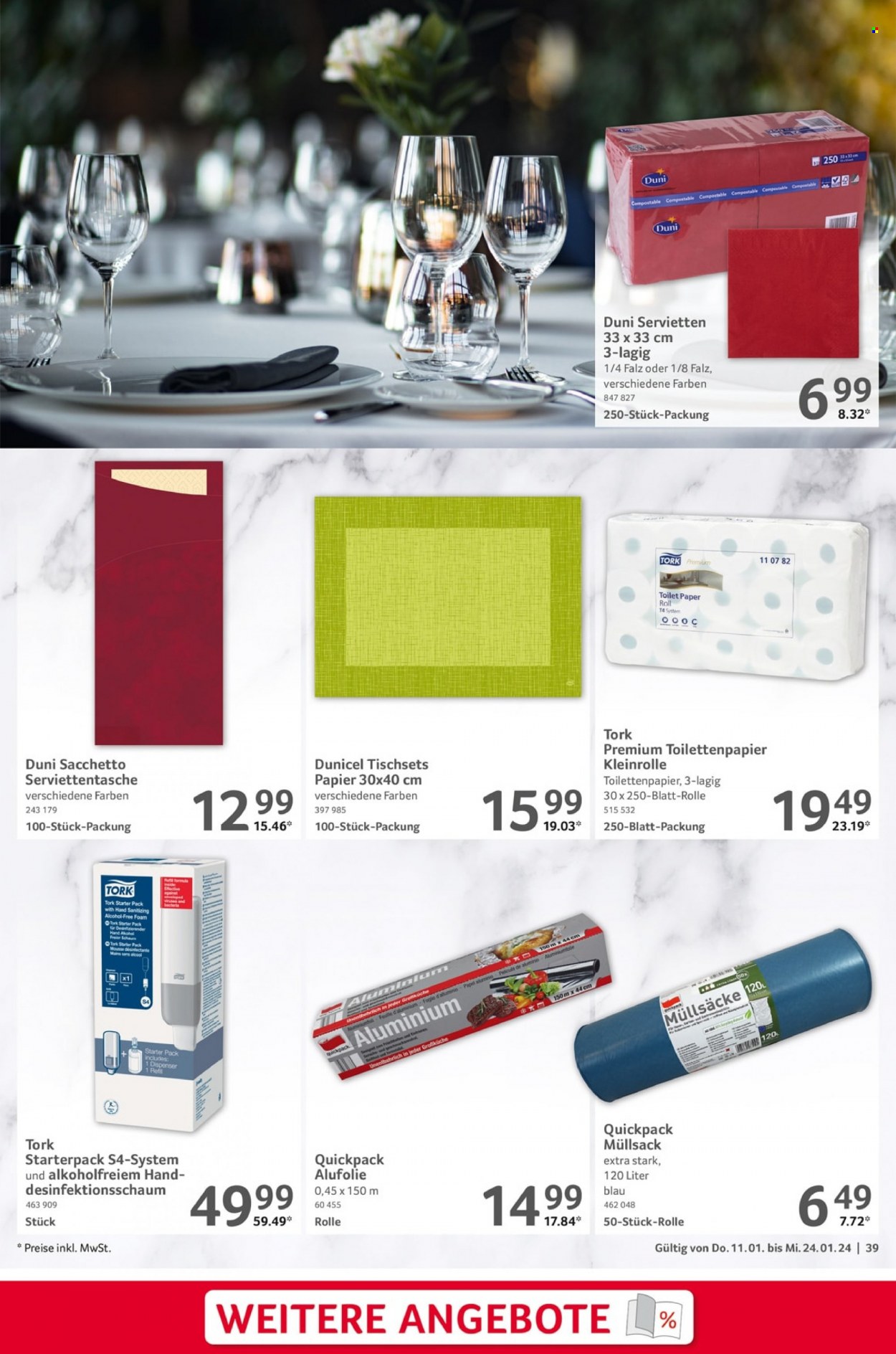 Selgros Prospekte  - 11.01.2024 - 24.01.2024. Seite 39