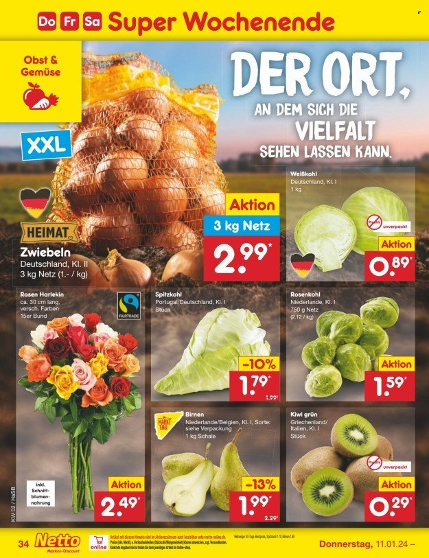 Netto Marken-Discount Prospekte  - 8.01.2024 - 13.01.2024. Seite 40