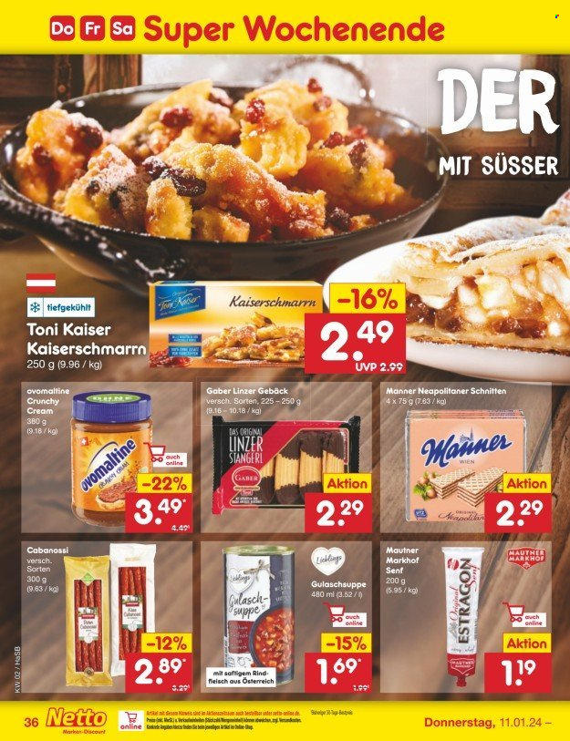 Netto Marken-Discount Prospekte  - 8.01.2024 - 13.01.2024. Seite 42