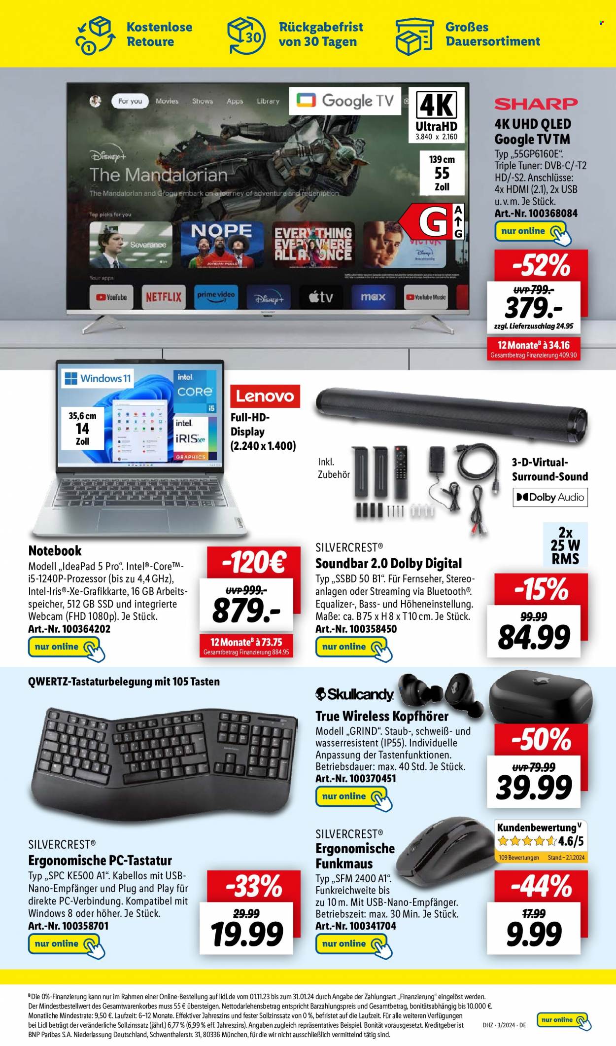Lidl Prospekte  - 15.01.2024 - 20.01.2024. Seite 51
