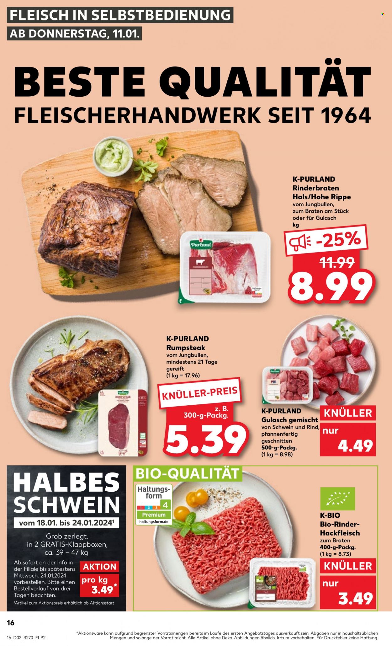 Kaufland Prospekte  - 11.01.2024 - 17.01.2024. Seite 16