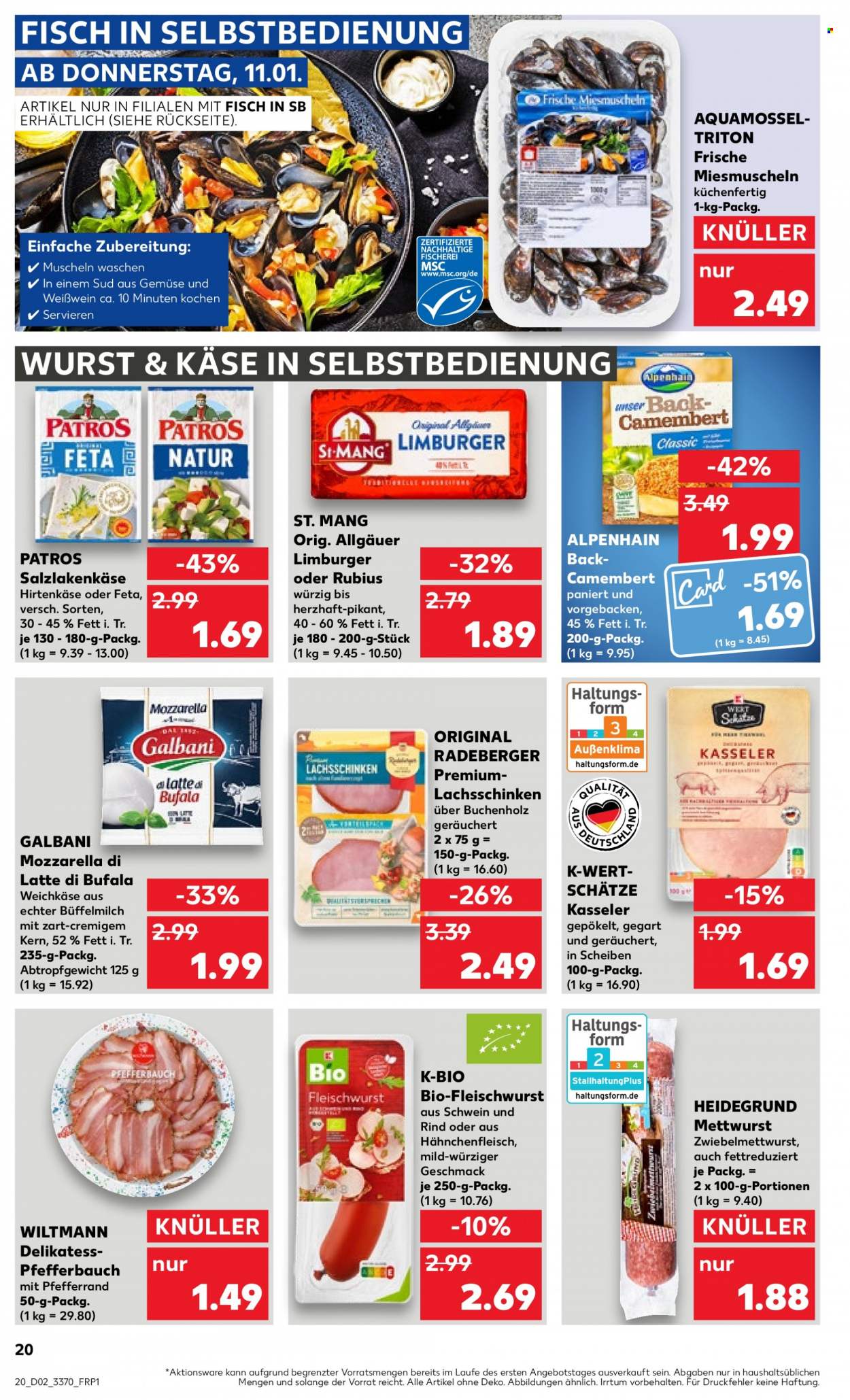 Kaufland Prospekte  - 11.01.2024 - 17.01.2024. Seite 20