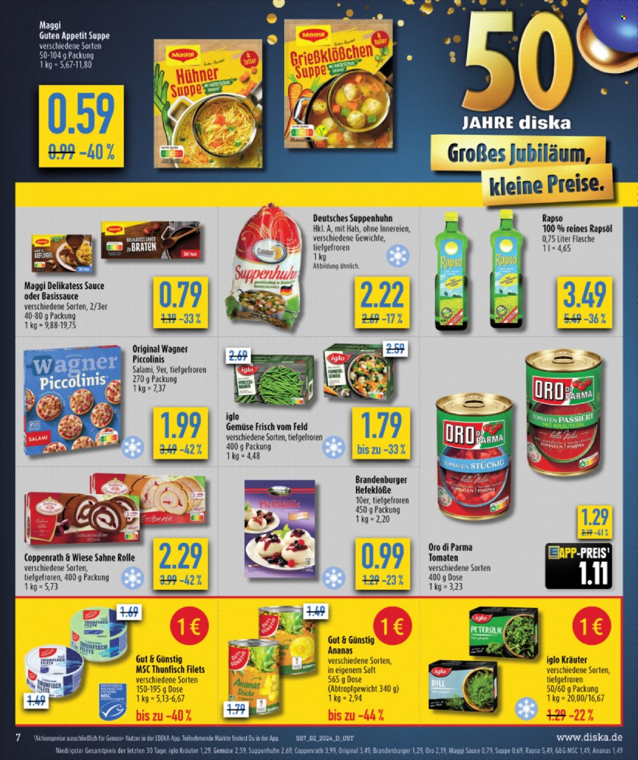 Diska Prospekte  - 8.01.2024 - 13.01.2024. Seite 7
