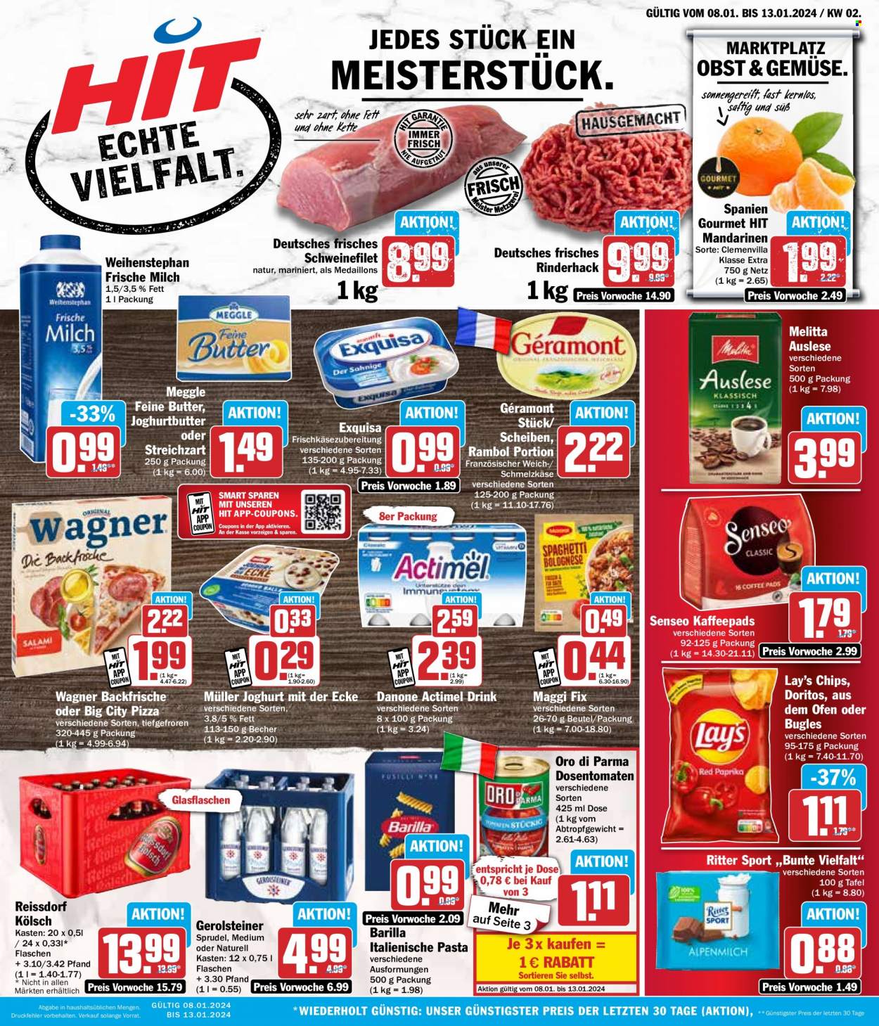 Hit Prospekte  - 8.01.2024 - 13.01.2024. Seite 1