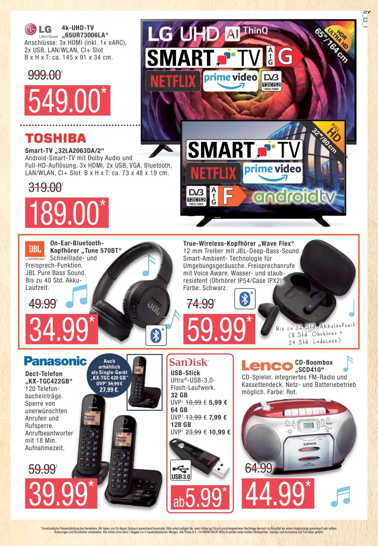 Marktkauf Prospekte  - 8.01.2024 - 13.01.2024. Seite 33